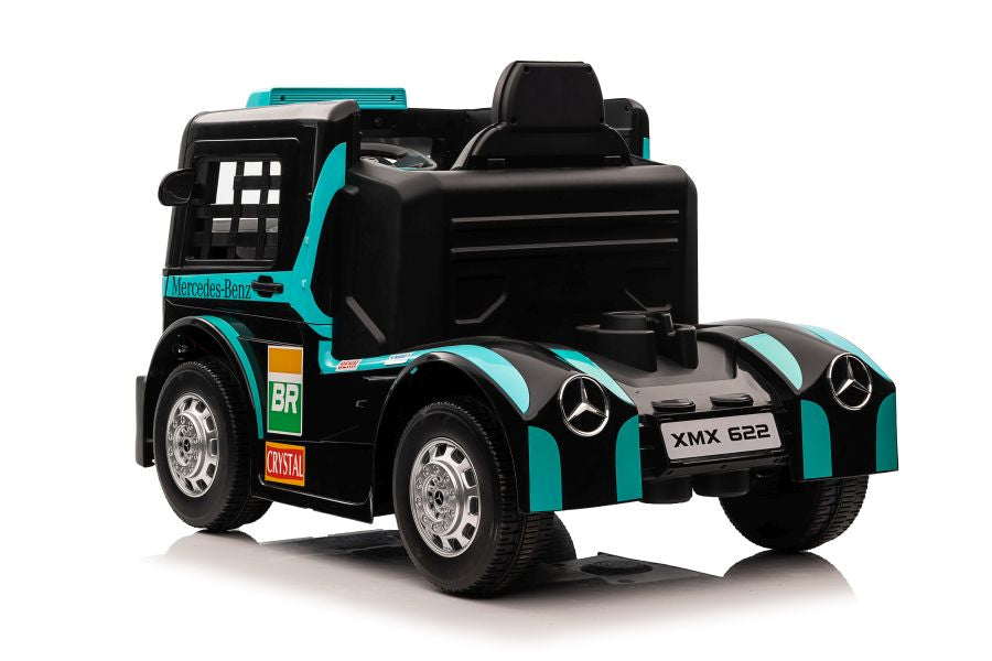 Elektro Kinderauto LKW Mercedes XMX622 Blau 12V 45W