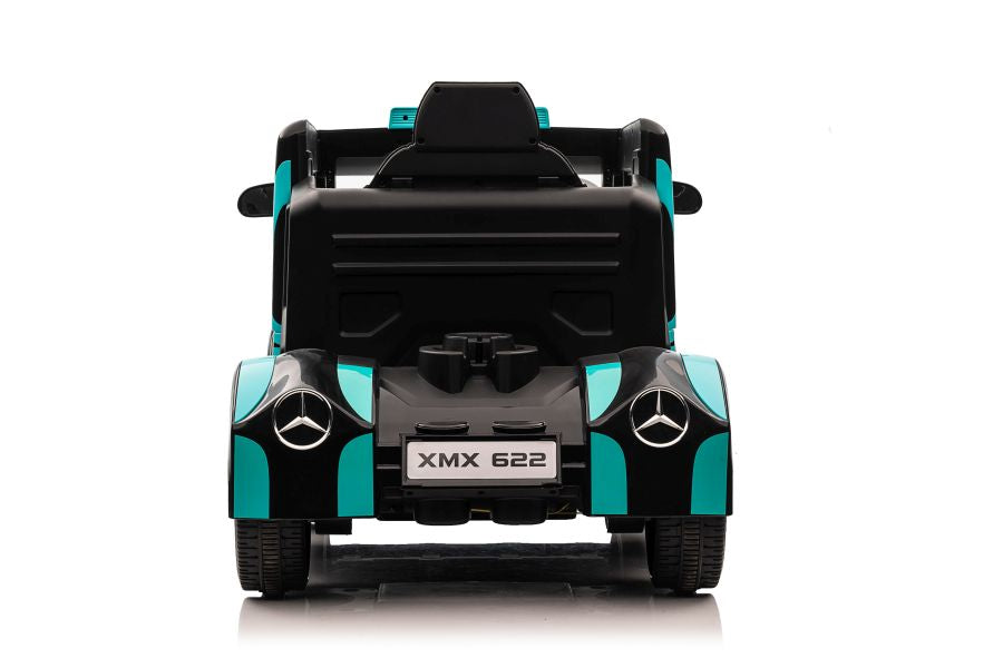 Elektro Kinderauto LKW Mercedes XMX622 Blau 12V 45W