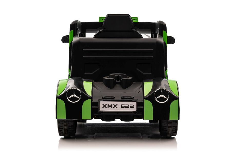 Elektro Kinderauto LKW Mercedes XMX622 Grün 12V