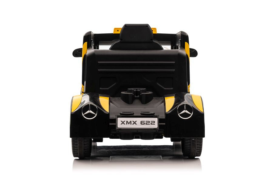 Elektro Kinderauto LKW Mercedes XMX622 Gelb