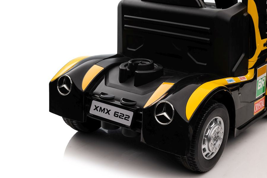 Elektro Kinderauto LKW Mercedes XMX622 Gelb