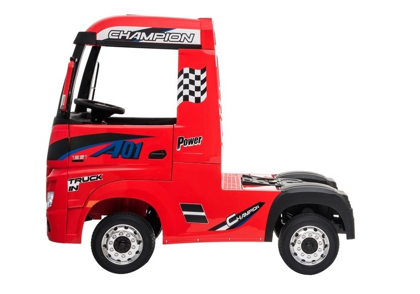 Kinderauto Mercedes Actros Rot für Kinder von Drei bis Acht Jahren