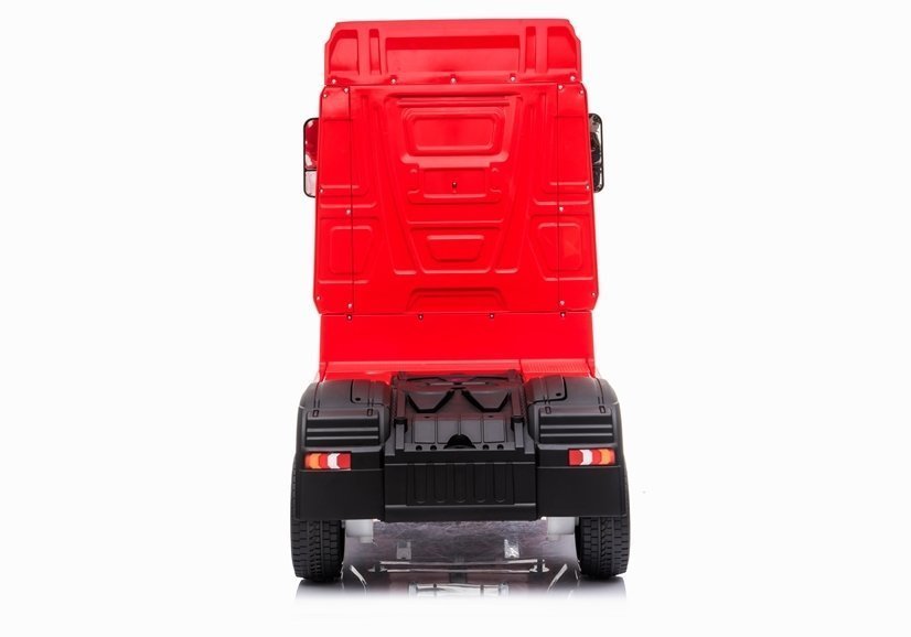 Kinderauto Mercedes Actros Rot für Kinder von Drei bis Acht Jahren