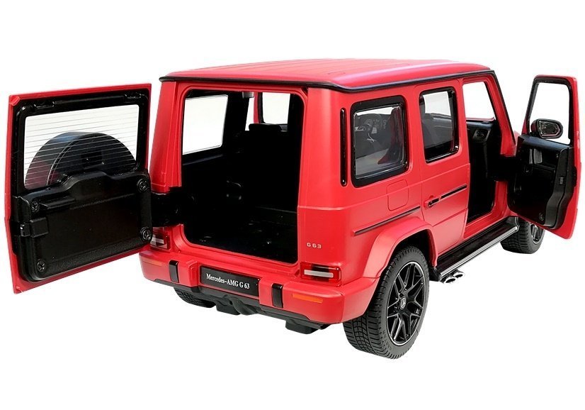 Ferngesteuertes Spielzeugauto Mercedes G63 Rastar Rot 1:14 Off-Road