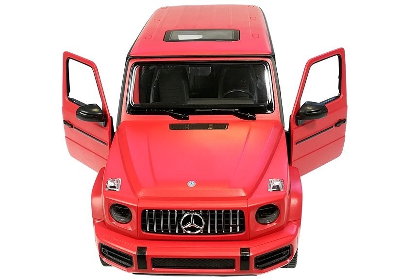 Ferngesteuertes Spielzeugauto Mercedes G63 Rastar Rot 1:14 Off-Road