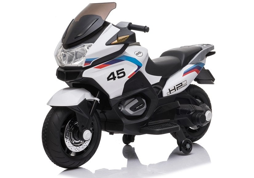 Elektro Kindermotorrad XMX609 Weiß