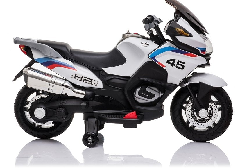 Elektro Kindermotorrad XMX609 Weiß