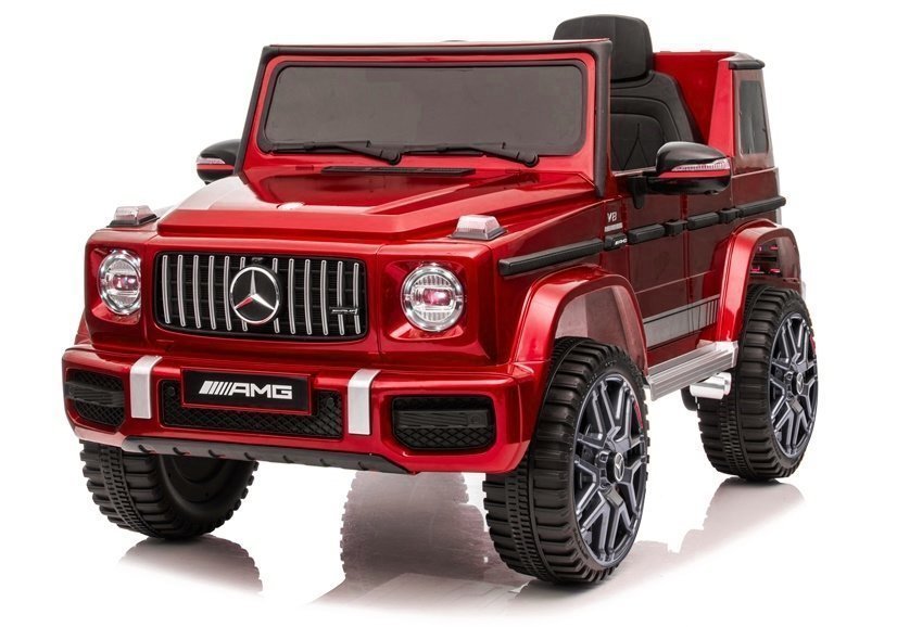 Elektro Kinderauto Mercedes G63 Rot Lackiert