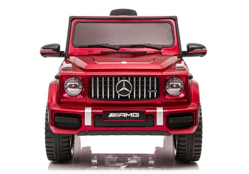 Elektro Kinderauto Mercedes G63 Rot Lackiert