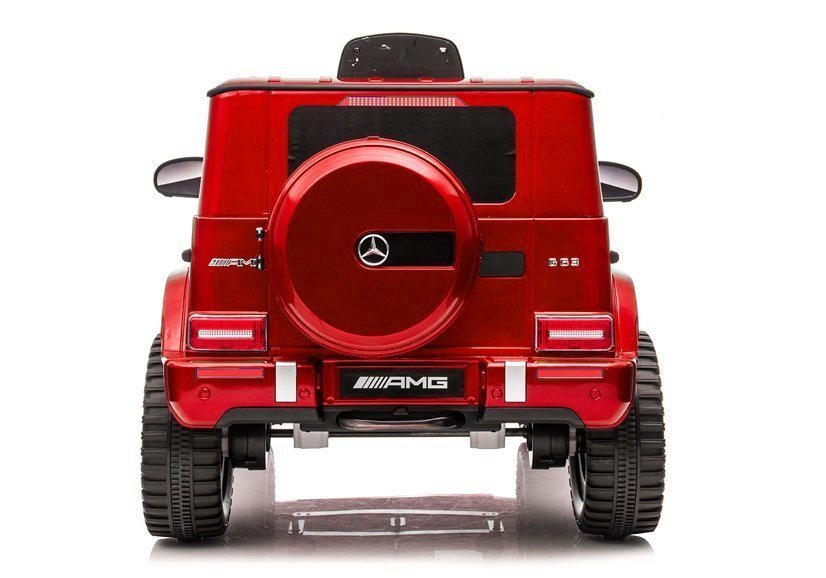 Elektro Kinderauto Mercedes G63 Rot Lackiert