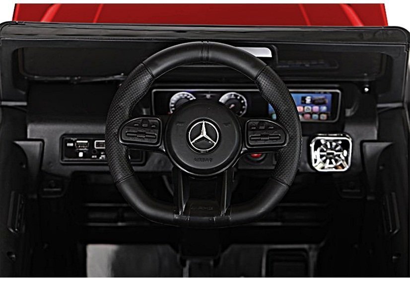 Elektro Kinderauto Mercedes G63 Rot Lackiert
