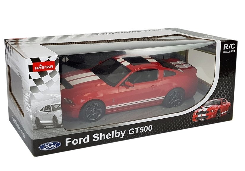 Ferngesteuertes Spielzeugauto Ford Shelby Rastar 1:14 Rot