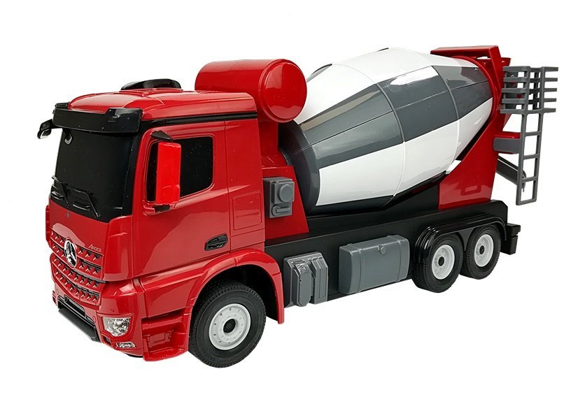 Ferngesteuertes Spielzeugauto Mercedes-Benz Arocs Rastar 1:14 Rot