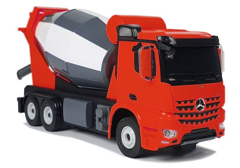 Ferngesteuertes Spielzeugauto Mercedes-Benz Arocs Rastar 1:14 Rot