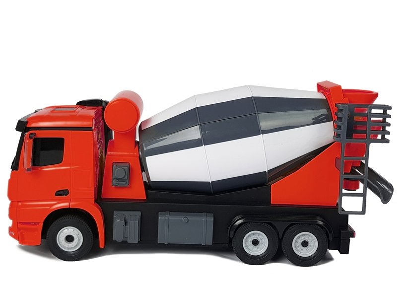 Ferngesteuertes Spielzeugauto Mercedes-Benz Arocs Rastar 1:14 Rot