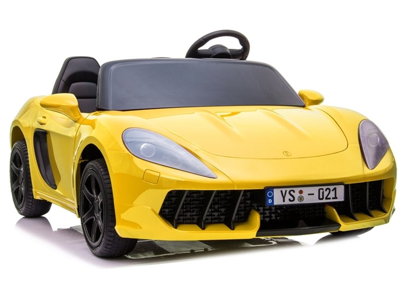 Elektro Kinderauto YSA021A Gelb Lackiert