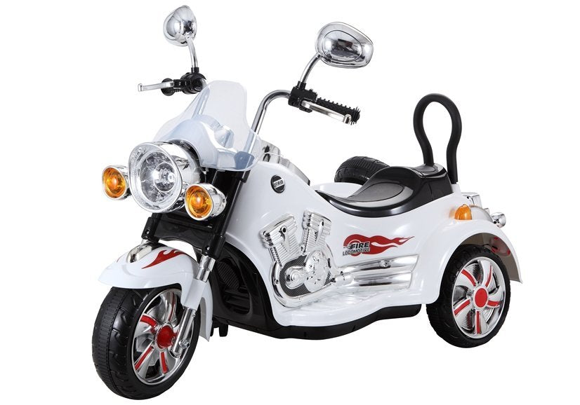 Elektro Kindermotorrad SX138 Weiß