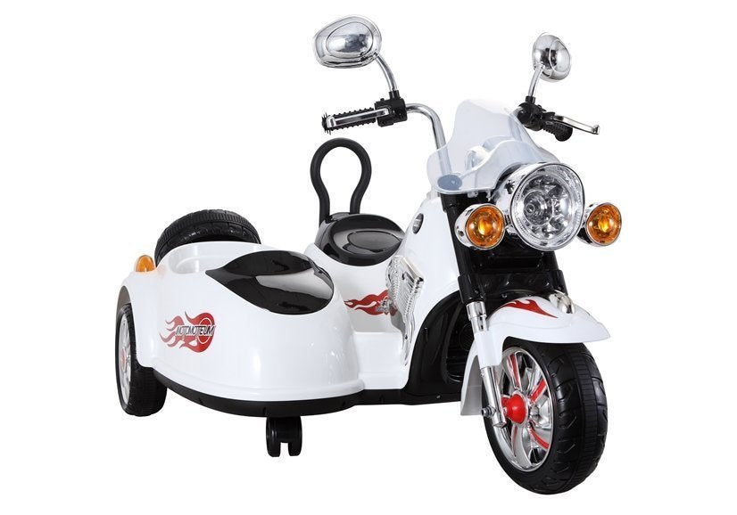 Elektro Kindermotorrad SX138 Weiß