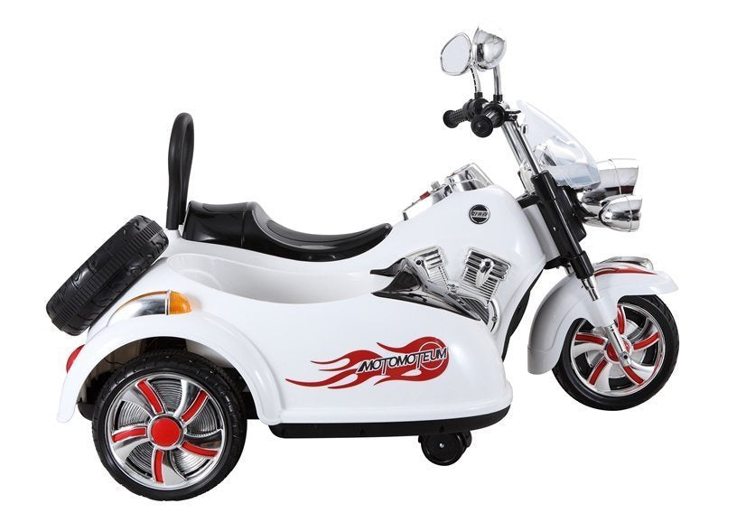 Elektro Kindermotorrad SX138 Weiß