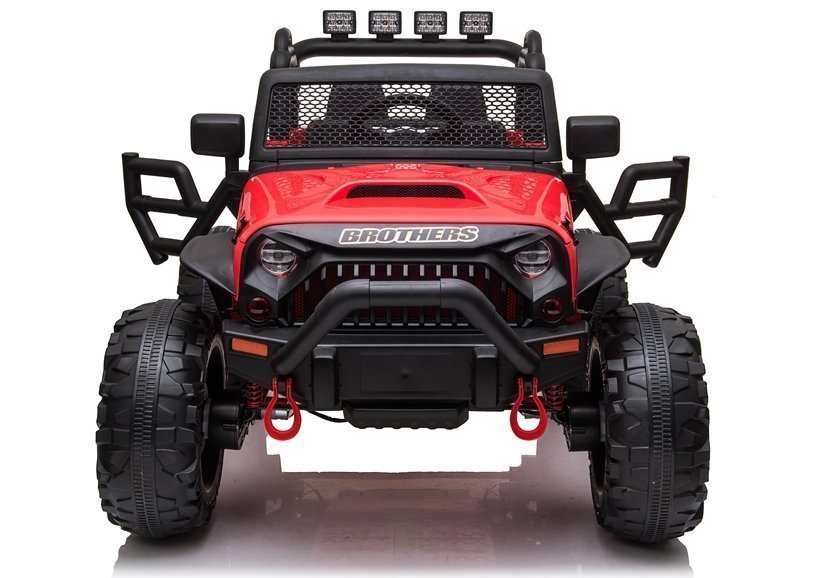 Elektro Kinderfahrzeug Jeep JC666 Rot 2x200W mit EVA-Reifen für Kinder von 3 bis 8 Jahren