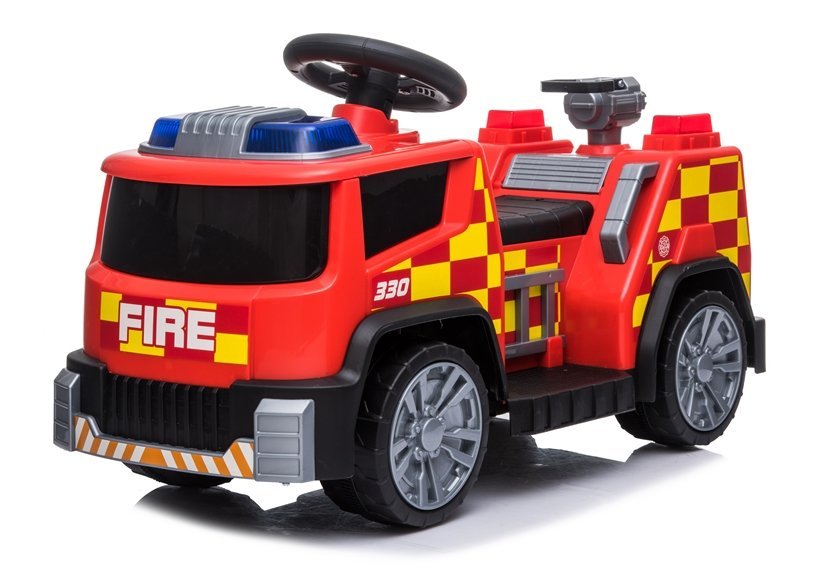 Elektro Kinderfahrzeug Feuerwehrauto TR1911 Rot