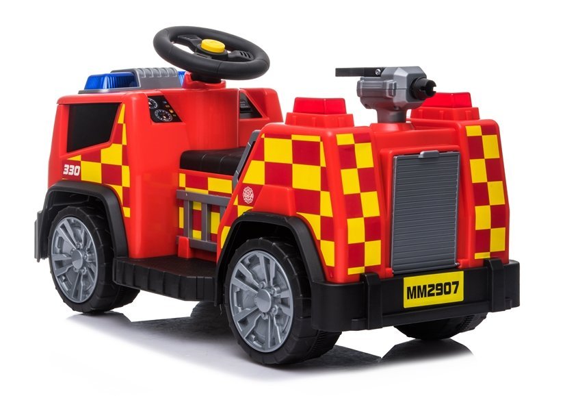 Elektro Kinderfahrzeug Feuerwehrauto TR1911 Rot