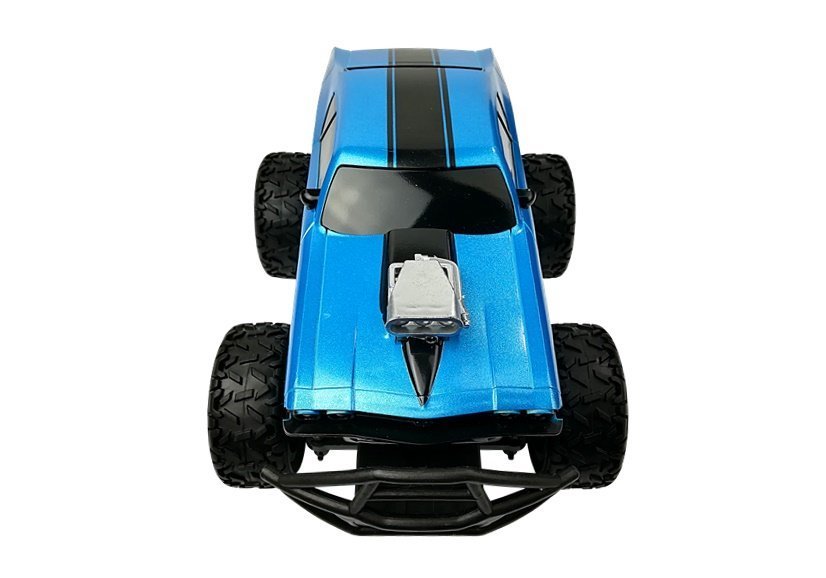 Ferngesteuertes Spielzeugauto Offroad R C Blau Hohe Reifen