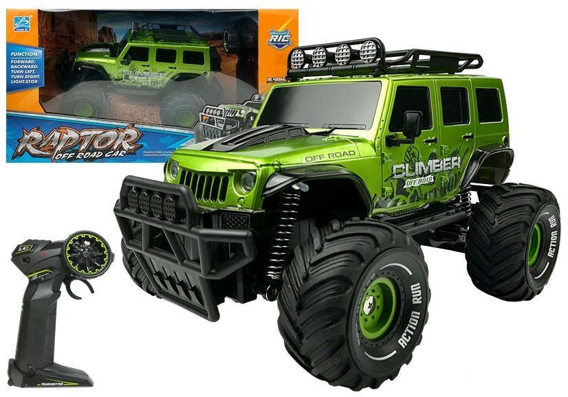 Ferngesteuertes Jeep Auto Offroad R/C Grün Spielzeugauto
