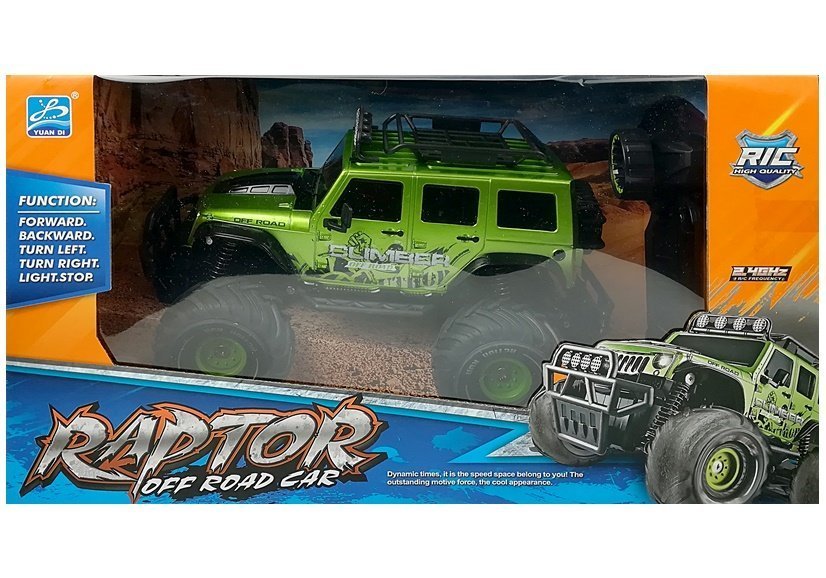 Ferngesteuertes Jeep Auto Offroad R/C Grün Spielzeugauto