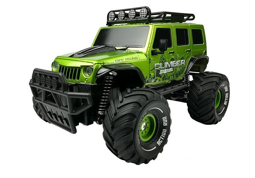 Ferngesteuertes Jeep Auto Offroad R/C Grün Spielzeugauto