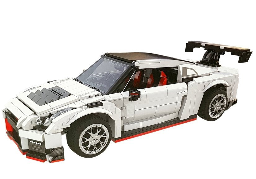 A sports car made of 1,322 elements