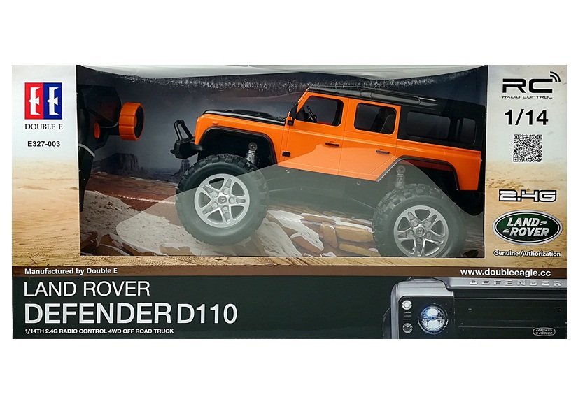 Ferngesteuertes Spielzeugauto Land Rover Defender R C Orange 1 14