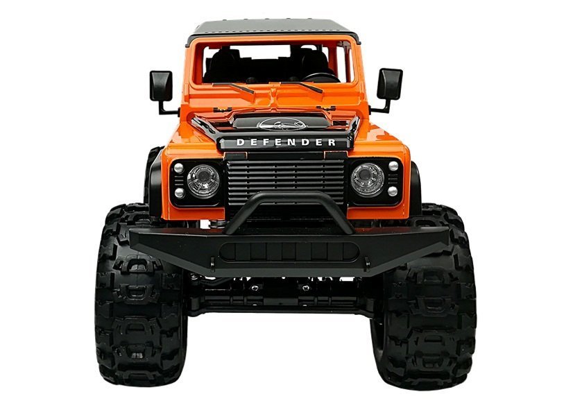 Ferngesteuertes Spielzeugauto Land Rover Defender R C Orange 1 14