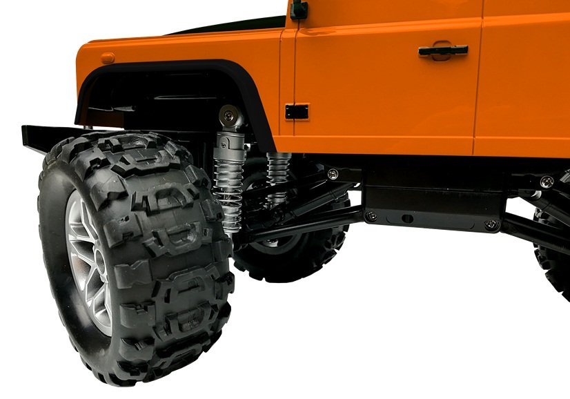 Ferngesteuertes Spielzeugauto Land Rover Defender R C Orange 1 14