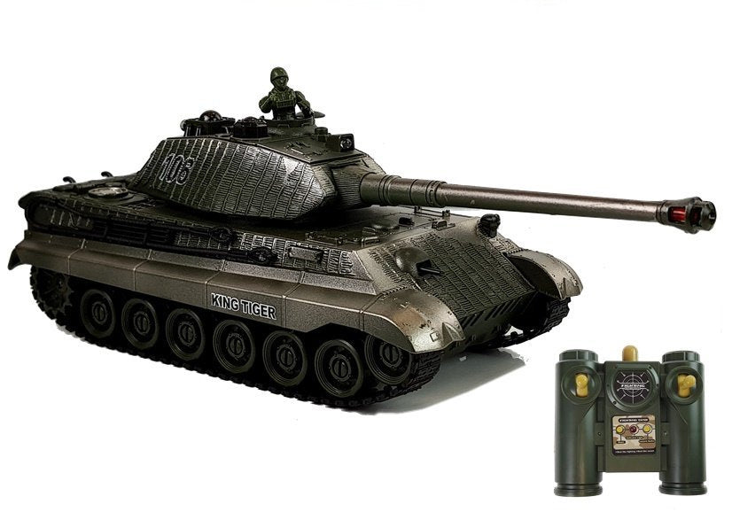Ferngesteuerter Kampfpanzer RC 1 Zu 28 Grün Und Schwarz