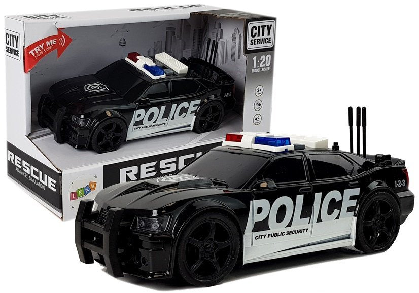 Ferngesteuertes Polizeiauto Tension Drive Mit Lichtern Und Sounds 1:20