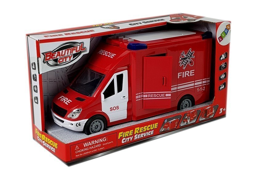 Feuerwehrauto Mit Frictional Sound Drive Und Öffnungstüren