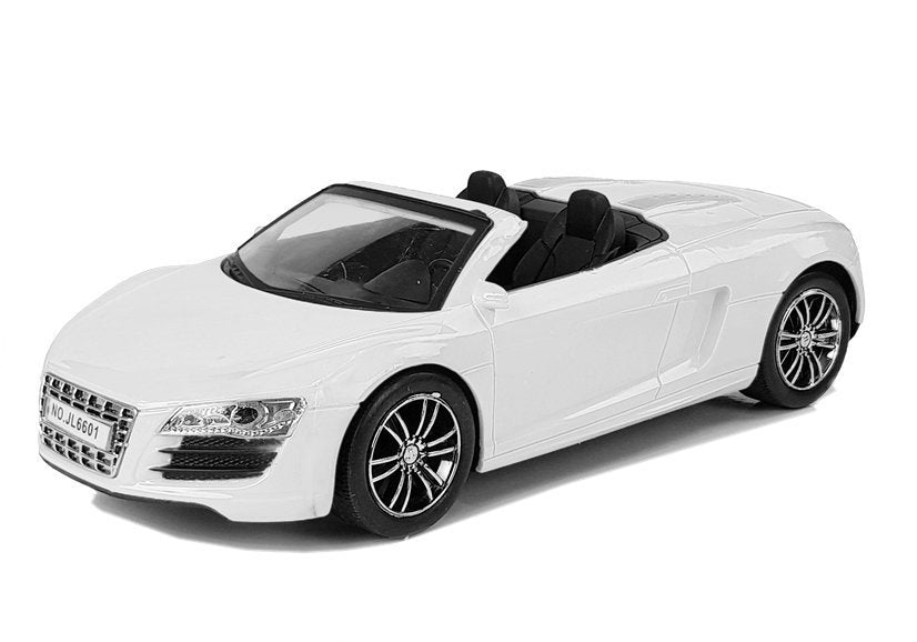 Ferngesteuertes Spielzeugauto mit Ziehendem Cabriolet Weiß 1:18