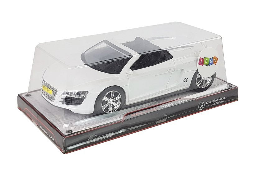 Ferngesteuertes Spielzeugauto mit Ziehendem Cabriolet Weiß 1:18