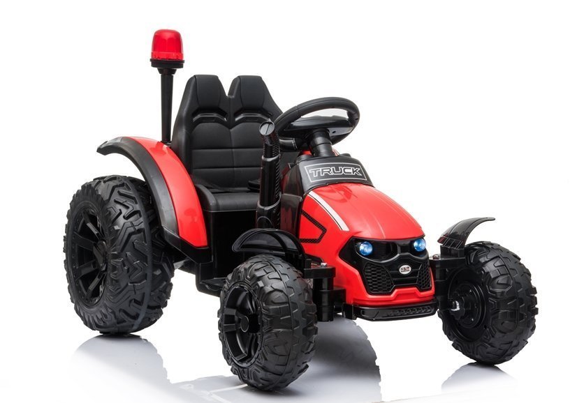 Elektro Kindertraktor HZB-200 Mit Anhänger Rot 12V 2x45W