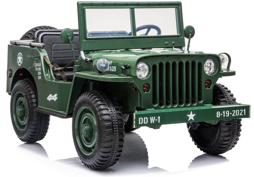 Elektro Kinderauto Militärfahrzeuge 4x4 JH101 Camo 3Sitzer 24V