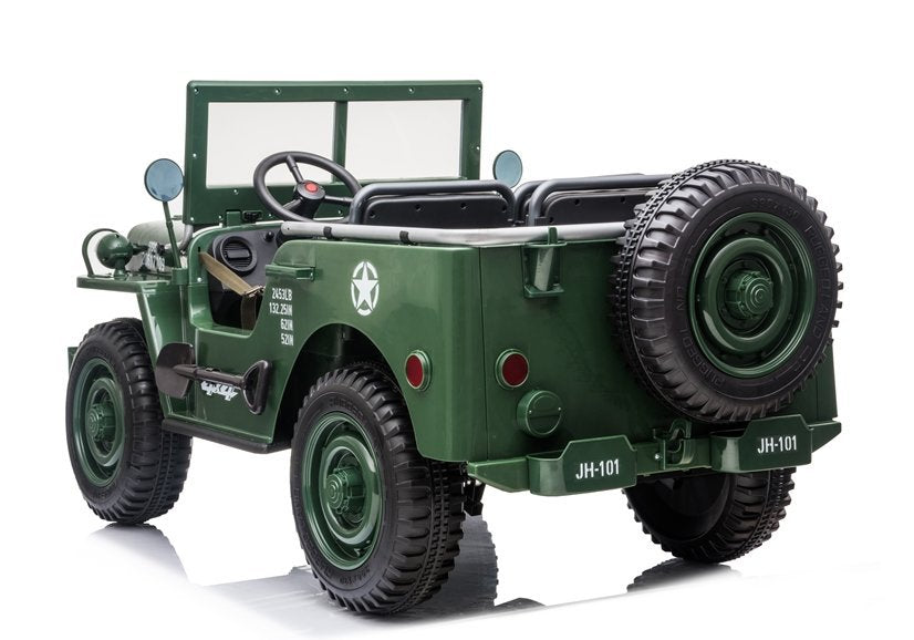 Elektro Kinderauto Militärfahrzeuge 4x4 JH101 Camo 3Sitzer 24V