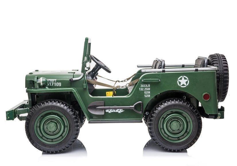Elektro Kinderauto Militärfahrzeuge 4x4 JH101 Camo 3Sitzer 24V