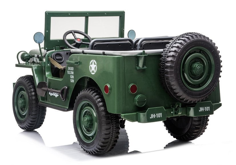 Elektro Kinderauto Militärfahrzeuge 4x4 JH101 Camo 3Sitzer 24V