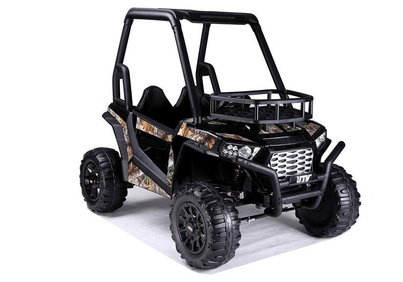 Elektro Kinderauto Buggy JS360-1 Schwarz 24V 2Sitzer 4x4