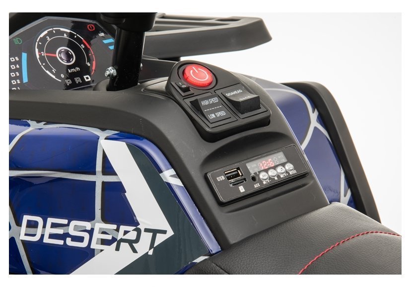 Electric Ride-On Quad XMX607 Blue painted Spider