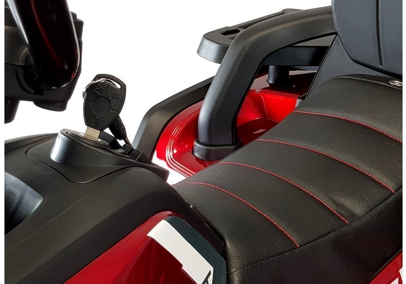 Electric Quad XMX607 painted red