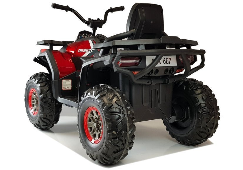 Electric Quad XMX607 painted red