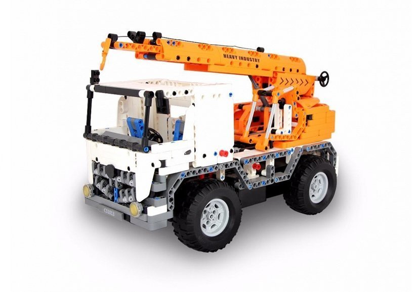 Tipper Truck Crane 2in1 Remote Controlled 2.4G Block 838 Elements C51013W