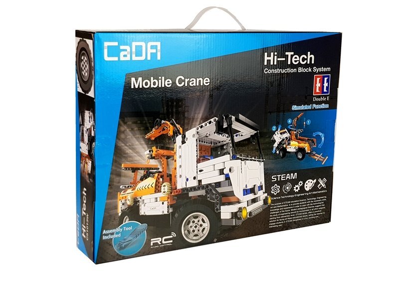 Tipper Truck Crane 2in1 Remote Controlled 2.4G Block 838 Elements C51013W